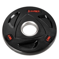 HMS Pogumovaná olympijská doska Váha Barbell Barbell 2,5 kg HMS Pogumovaná olympijská doska Váha Barbell Barbell 2,5 kg