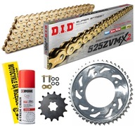 DID ZVMX GOLD DRIVE SET YAMAHA MT-07 14-22 FZ-07 15-17 XSR 700 16-22 DID ZVMX GOLD DRIVE SET YAMAHA MT-07 14-22 FZ-07 15-17 XSR 700 16-22