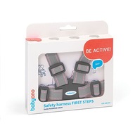 Babyono FIRST STEPS kočík a úväz na kočík, sivý Babyono FIRST STEPS kočík a úväz na kočík, sivý