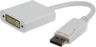 Gembird A-DPM-DVIF-002-W adaptér biely 0,1 m Gembird A-DPM-DVIF-002-W adaptér biely 0,1 m