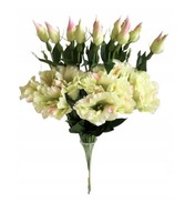 EUSTOMA vetvička umelé kvety ZELENO-RUŽOVÁ 48 cm EUSTOMA vetvička umelé kvety ZELENO-RUŽOVÁ 48 cm