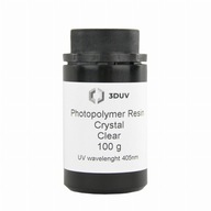 Vzorka živice 3DUV Crystal Clear - 100 g