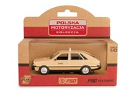 Polonez Taxi FSO Beige PRL Kolekcia DAFFI Toy Model 1:43