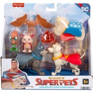 Fisher-Price DC Liga super-domácich miláčikov SUPER LIGA ZVIERAT Psí figúrky Fisher-Price DC Liga super-domácich miláčikov SUPER LIGA ZVIERAT Psí figúrky