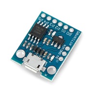 Digispark - ATtiny85 Mini mikrokontrolér - 5V Digispark - ATtiny85 Mini mikrokontrolér - 5V