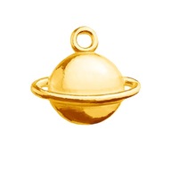Planet Pendant, Silver 925 Gold -Plát Planet Pendant, Silver 925 Gold -Plát