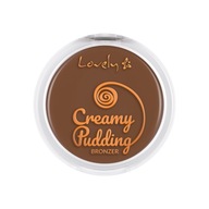 Creamy Pudding Bronzer krémový bronzer na tvár a telo 3 15g Lovely Creamy Pudding Bronzer krémový bronzer na tvár a telo 3 15g Lovely