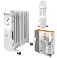 Olejový radiátor s 11 lamelami HIGH POWER XXL 2500W Olejový radiátor s 11 lamelami HIGH POWER XXL 2500W