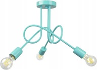 DETSKÉ ZÁVESNÉ STROPNÉ LAMPA LOFT PASTEL TYRKYSOVÁ MULTI EDISON LED DETSKÉ ZÁVESNÉ STROPNÉ LAMPA LOFT PASTEL TYRKYSOVÁ MULTI EDISON LED