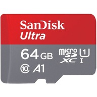 Rýchla SanDisk 98MB/s 64GB micro SDHC SD karta Rýchla SanDisk 98MB/s 64GB micro SDHC SD karta
