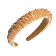 HAIR BAND Crystal Cream O415WZ4 HAIR BAND Crystal Cream O415WZ4