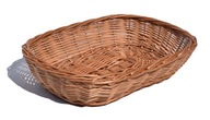 Prútený podnos Podnos na chlieb darček 42x27cm Prútený podnos Podnos na chlieb darček 42x27cm