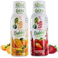 Dva sirupy FruttaMax Orange + Strawberry Light Dva sirupy FruttaMax Orange + Strawberry Light