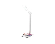Stolná lampa NILA, indukčná nabíjačka, BIELA Stolná lampa NILA, indukčná nabíjačka, BIELA