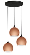 MODERNÁ ZÁVISNÁ LAMPA, GUĽOVÝ LUSTER MEDENÝ 2-202 MODERNÁ ZÁVISNÁ LAMPA, GUĽOVÝ LUSTER MEDENÝ 2-202