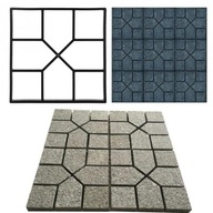 Opätovne použiteľná forma na dlažobné kocky liate betónom 40 cm CESTIČKA, CHODNÍK Opätovne použiteľná forma na dlažobné kocky liate betónom 40 cm CESTIČKA, CHODNÍK