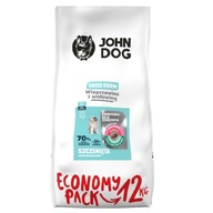 JOHN DOG BRAVČOVÉ A HOVÄDZIE MÄSO 12KG KRMIVO PRE ŠTEŇATÁ BEZOBRNINOVÁ ZPŮSOBILOSŤ JOHN DOG BRAVČOVÉ A HOVÄDZIE MÄSO 12KG KRMIVO PRE ŠTEŇATÁ BEZOBRNINOVÁ ZPŮSOBILOSŤ