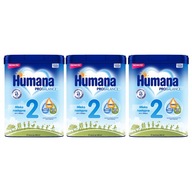 HUMANA 2 Následné mlieko HMO 3x750g HUMANA 2 Následné mlieko HMO 3x750g