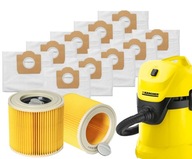 10x VRECKÁ + FILTER do vysávača KARCHER WD3.200 MV3 10x VRECKÁ + FILTER do vysávača KARCHER WD3.200 MV3