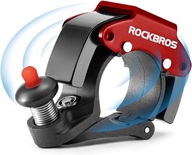 ROCKBROS minimalistický hliníkový zvonček na bicykel, hlasný 100dB, červený ROCKBROS minimalistický hliníkový zvonček na bicykel, hlasný 100dB, červený