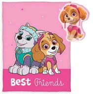 PAW PATROL Fleecová deka a vankúšik do škôlky Dog Skaj Skye PAW PATROL Fleecová deka a vankúšik do škôlky Dog Skaj Skye