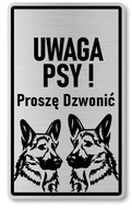 Sign Pozor psov - nemecký ovčiak Sign Pozor psov - nemecký ovčiak