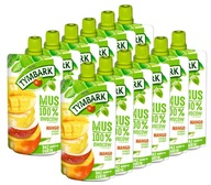 Tymbark Mousse 100% mango OVOCIE BEZ CUKRU 12x120g Tymbark Mousse 100% mango OVOCIE BEZ CUKRU 12x120g