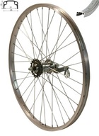 Koleso 24 zadné torpédo, hliníkový ráfik s nábojom VELO Koleso 24 zadné torpédo, hliníkový ráfik s nábojom VELO
