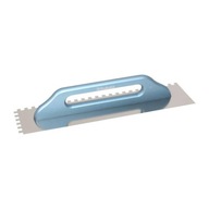 Nerezové zubové hladidlo 130x480mm 12x12mm Nerezové zubové hladidlo 130x480mm 12x12mm