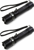 Esperanza Led Q5 Cree Sirius baterka čierna x2 Esperanza Led Q5 Cree Sirius baterka čierna x2