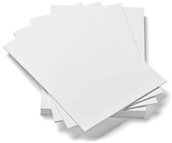 Hrubý biely Bristol tabuľový technický papier 250g A4 100