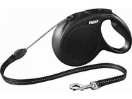 Vodítko FLEXI New Classic M (8 m - 20 kg) Čierne Vodítko FLEXI New Classic M (8 m - 20 kg) Čierne