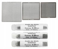 BGA SITO UNIVERZÁLNE SITO 0,3 0,5 0,6mm + 3xGUĽ. BGA SITO UNIVERZÁLNE SITO 0,3 0,5 0,6mm + 3xGUĽ.