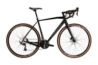 Cestný gravel bicykel KROSS Esker 6.0 Black2022 XL / 22