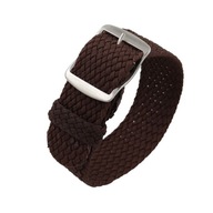 Remienok na hodinky Perlon NATO Zulu 22 mm hnedý Remienok na hodinky Perlon NATO Zulu 22 mm hnedý