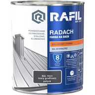 RAFIL Farba na strechu Grafitová sivá RAL7024 0,75L