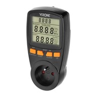 Čierny dvojtarifný, čitateľný wattmeter EM-1/B ORNO