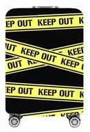 ochranný obal na kufor veľkosť L - KEEP OUT