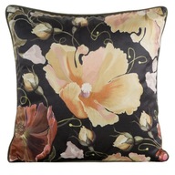 Zamatová obliečka na vankúšik s motívom kvetov 45x45 cm - Premium zamat na zips Zamatová obliečka na vankúšik s motívom kvetov 45x45 cm - Premium zamat na zips