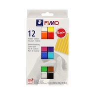 Termosetová hmota 12kolx25g mäkká Basic FIMO Termosetová hmota 12kolx25g mäkká Basic FIMO