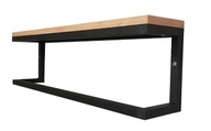 LOFT VEŠIAK S POLOU 40 cm, zlatý dub LOFT VEŠIAK S POLOU 40 cm, zlatý dub