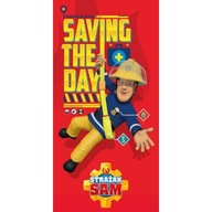 Plážová osuška na plávanie Fireman sam 70x140 cm Plážová osuška na plávanie Fireman sam 70x140 cm