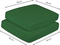 Sada zelených vankúšov FIELDMAN FDZN 9026 Sada zelených vankúšov FIELDMAN FDZN 9026