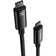 1m Baseus Tungsten Gold USB-C PD kábel Samsung AFC Huawei SCP POWERFUL 240W 1m Baseus Tungsten Gold USB-C PD kábel Samsung AFC Huawei SCP POWERFUL 240W