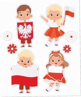 Obojstranné okenné dekorácie. - Vlastenecká.. 02 8 ks Obojstranné okenné dekorácie. - Vlastenecká.. 02 8 ks