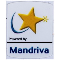 Samolepka Powered by Mandriva 19 x 24 mm Samolepka Powered by Mandriva 19 x 24 mm