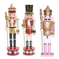 3ks Cute Nutcracker Dolls Stat 3ks Cute Nutcracker Dolls Stat