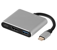 Adaptér HUB Tracer USB-C - HDMI / USB / USB-C 100W Adaptér HUB Tracer USB-C - HDMI / USB / USB-C 100W