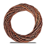 Prútený veniec 30 CM DEKORÁCIA Hrubá tm Prútený veniec 30 CM DEKORÁCIA Hrubá tm