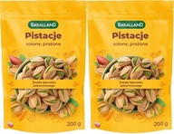 Bakalland pražené pistácie solené 200g x2